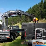 generators for power supply to outdoor event